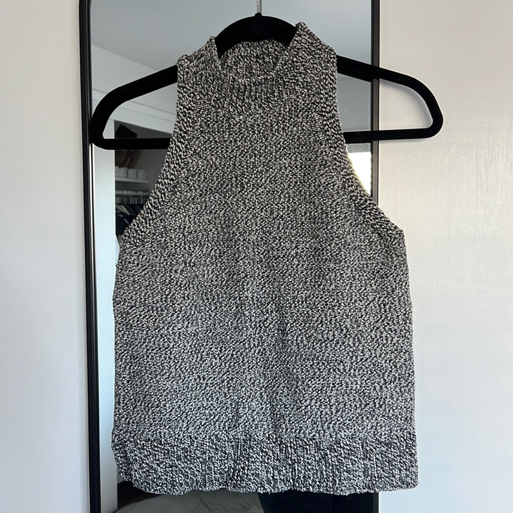 Madewell Cutaway Sweater Tank 100% Cotton